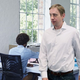 Image for article titled Trip To Office Kitchen Hastily Altered To Trip To Bathroom To Evade Despised Coworker